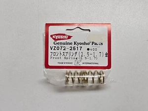 Kyosho VZ072-2517 Front Spring (2.5-1.7) V-One / RR / S / S II / RR EVO 013-E - Picture 1 of 1