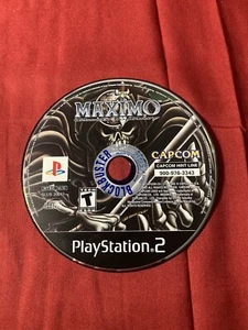 Máximo: Ghosts to Glory (Sony PlayStation 2, PS2) disco probado solo Blockbuster - Imagen 1 de 10