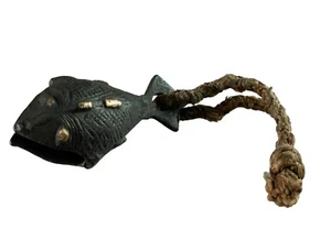 Grelot Poisson Naga - Clochette Artisanat Ethnique Indien # 1667 - Picture 1 of 6