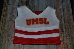 UMSL University Of Missouri St. Louis Puppenkleidung Cheerleader Hemd Uniform - Bild 1 von 1
