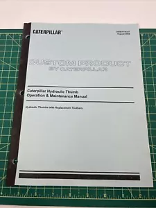 Manual de operación y mantenimiento hidráulico del pulgar Caterpillar GEBJ0734-07. ST12 - Imagen 1 de 4