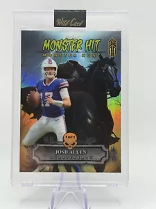 2024 Wild Card Haunted Hits Josh Allen Headless Horseman True 1/1 - Picture 1 of 3