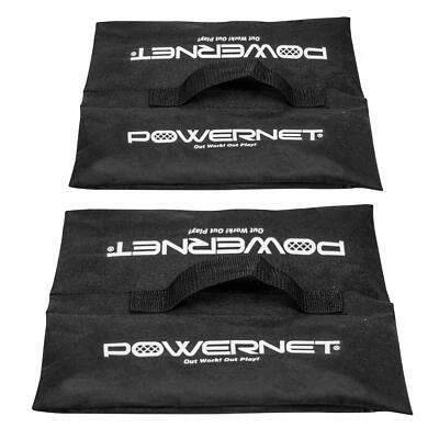 Mangas de bolsa de arena PowerNet (paquete de 2) para redes de golpeo de béisbol y softbol Foto 1 de 4