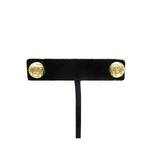 Pair of Germany K&L Kordes and Lichtenfels Gold Filled Repousse Stud Earrings - Picture 1 of 7