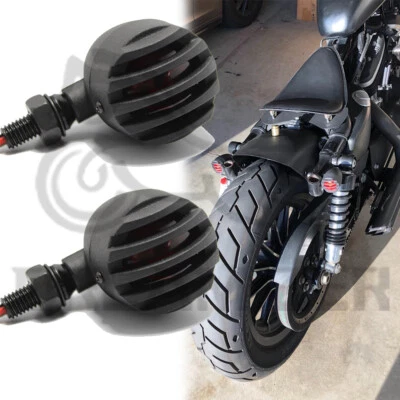 2x Luces LED intermitentes para motocicleta Harley Davidson Sportster 48 XL1200 883 Foto 1 de 4