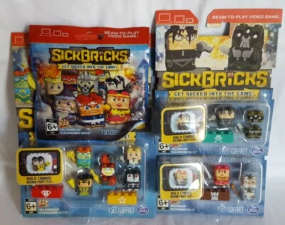 Ladrillos enfermos - Lote de 4 - Nuevo en paquete Foto 1 de 2