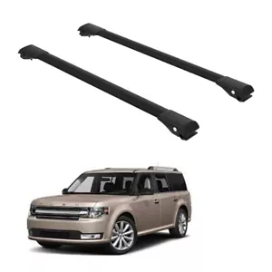 Roof Rack Cross Bars Set For Ford Flex 2009-2022 Black set - Bild 1 von 24