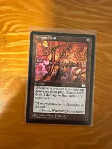 Dingus Staff - Weatherlight - MTG - Picture 1 of 1