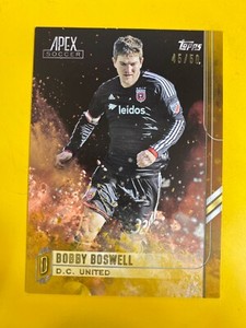 D56043 2015 Topps Apex MLS Gold #57 Bobby Boswell #45/50