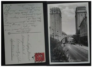 1929 Sweden Postcard "Kungsgatan Stockholm" ties 15 ore stamp to Chemnitz - Picture 1 of 3