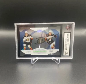 2021-22 Series One KSA 9 Trevor Zegras /Jamie Drysdale Clear Cut Foundations - Bild 1 von 2