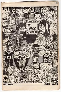 TCR The Comic Reader #98 Junio 1973 Cubierta del Universo Marvel Clásico Vintage FANZINE - Imagen 1 de 2