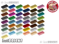 LEGO - Part 3069 - Pack of 5 x NEW LEGO Tiles 1x2 + SELECT COLOUR + FREE POSTAGE