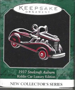 Hallmark Keepsake 1937 Steelcraft Auburn Kiddie Car Luxury Edition # 1 1998 Neu - Bild 1 von 1