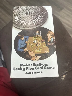 Juego de cartas vintage Parker Brothers WaterWorks tubo con fugas juego de mesa 1972 Foto 1 de 3