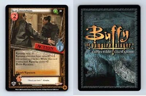 Slay Industries #78 Buffy The Vampire Slayer Angels Curse 2002 Uncommon CCG Card - Picture 1 of 1