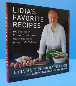 LIDIA'S FAVORITE RECIPES BY LIDIA BASTIANICH, SIGNED - Picture 1 of 16
