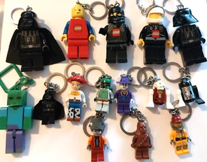 LEGO Star Wars Schlüsselanhänger Key Chain Taschenanhänger Minifiguren Minifigur selten SIE WÄHLEN! - Bild 1 von 18
