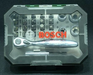 Bosch 26 Piezas Punta Taladro Y Carraca en Caja de Almacenaje 2607017322 Nuevo - Imagen 1 de 4