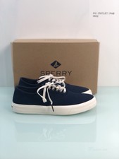 Sportschuhe Sperry Top Sider Unisex Blau Modell Kapitäne Cvo Dunkelblau