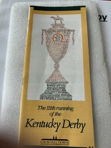 1985 Kentucky Derby Program Mint Spend A Buck - Picture 1 of 5