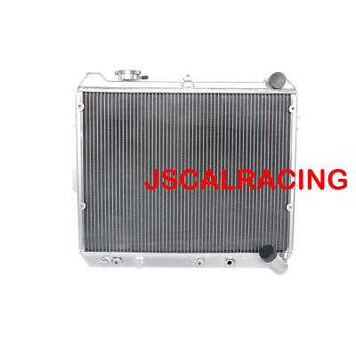 Radiador de aluminio para Mazda RX-7 R2 1983-1985 1,1 L 1,3 L 3 filas AT 97 Foto 1 de 4
