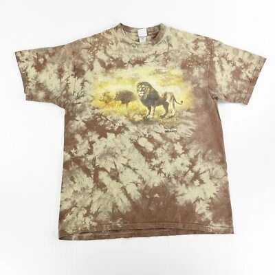 Camiseta De Colección Rainforest Café Orlando Tie Dye León Gráfico Manga Corta Para Hombres L Foto 1 de 4
