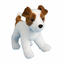 FEISTY the Plush JACK RUSSELL Dog Stuffed Animal - Douglas Cuddle Toys - #4020