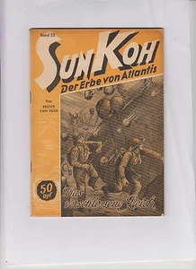 Sun Koh 6 verschiedene Original Hefte Serie ab 1949 u-p. (1-) - (2) ab Nr. 22 - Bild 1 von 4