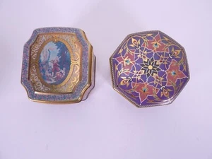 Meister Deko Dosen Vintage Made in Brazil Design Art Deco/Amor Stil 2er Set - Bild 1 von 8