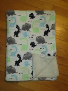 HTF Okie Dokie Plush Dinosaur Baby Blanket/Lovey - Picture 1 of 6