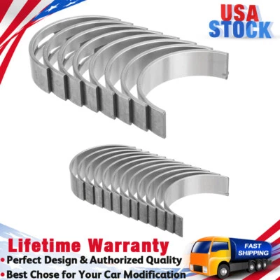 Juego de cojinetes principales de varilla de conexión y cigüeñal STD para Audi SQ5 Q5 Q7 3.0 TFSI V6 Foto 1 de 4