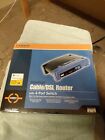 EtherFast Cable/DSL Firewall Router-4-Port Switch/VPN W/ Cable LINKSYS-(BEFSX41)