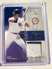 K112,395 - 2003 Donruss Classics Classic Singles #23 Don Mattingly Jersey #/100