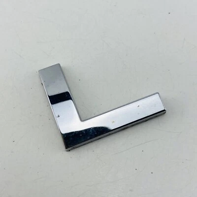 07 08 09 10 Saturn Outlook Emblema Logo Letra Insignia Puerta Trasera Cromo OEM E14L Foto 1 de 4