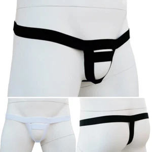 Men Sexy Briefs Scrotal Support Underwear G-String Testis Ring Penis Lift Thong - Picture 1 of 21