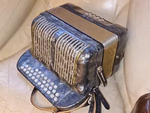 stary akordeon guzikowy Hohner Club 2B - Zdjęcie 1 z 12