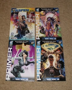 SDCC 2019 ASPEN JIRNI~EXECUTIVE ASSISTANT~CHARISMAGIC COMIC BOOK LOT OF 4 - Picture 1 of 1