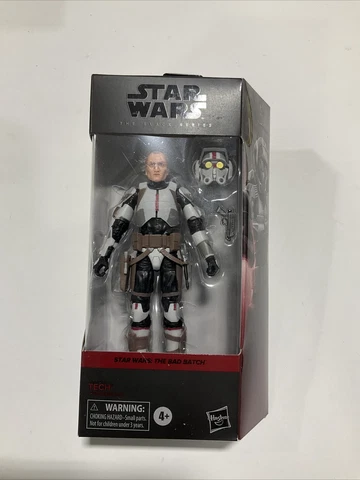 Hasbro Star Wars The Black Series Bad Batch Clone Tech Action Figure Toy Cover
