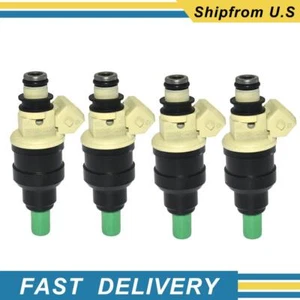 4PCS Fuel Injectors 35310-32560 for Hyundai Sonata 1990-1998 Elantra 1992-1995 - Picture 1 of 8