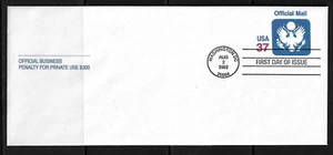 USA SC # UO91 Official Mail FDC. Ready for Cachet - Picture 1 of 1