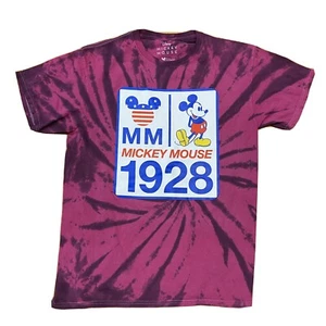 Disney Mickey Mouse 1928 Tie Dye T-Shirt Size Medium - Picture 1 of 4