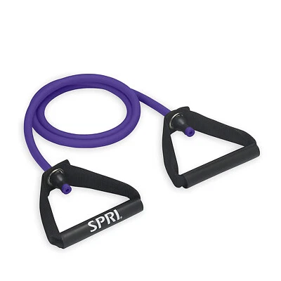 NEW SPRI Xertube Resistance Bands Exercise Cords with Handles Attached