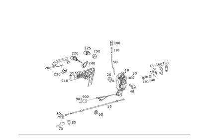Ojal original Mercedes-Benz 2029971281 Foto 1 de 2