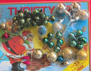 Lote de adornos vintage de vidrio de mercurio de Navidad con racimos de uva árbol de Navidad 🌲 - Imagen 1 de 4