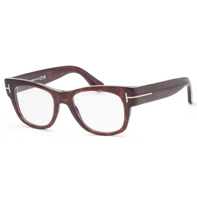 Ópticas Tom Ford de moda para hombre 52 mm Dark Havana FT5040-B-52-52 Foto 1 de 2