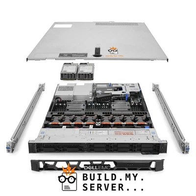 Dell PowerEdge R640 Server Bronze 3106 1.70Ghz 8-Core 64GB RAM 8x 600GB 15K - Image 1 of 4