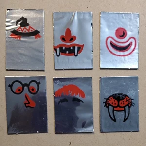 Fun Mirror B Serie 8 (6 Diff.) VINTAGE CRACKER JACK PREISE - Bild 1 von 2