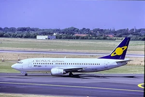 Boeing  737-35 mm Aircraft Colour Slide-Cronus Airlines - SX-BBU  - See Note - Picture 1 of 1