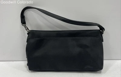 Bolso sin asas/mini monedero de PVC negro Gloria Vanderbilt Foto 1 de 4